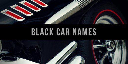 Car Names for Black Cars: Stylish & Powerful Choices