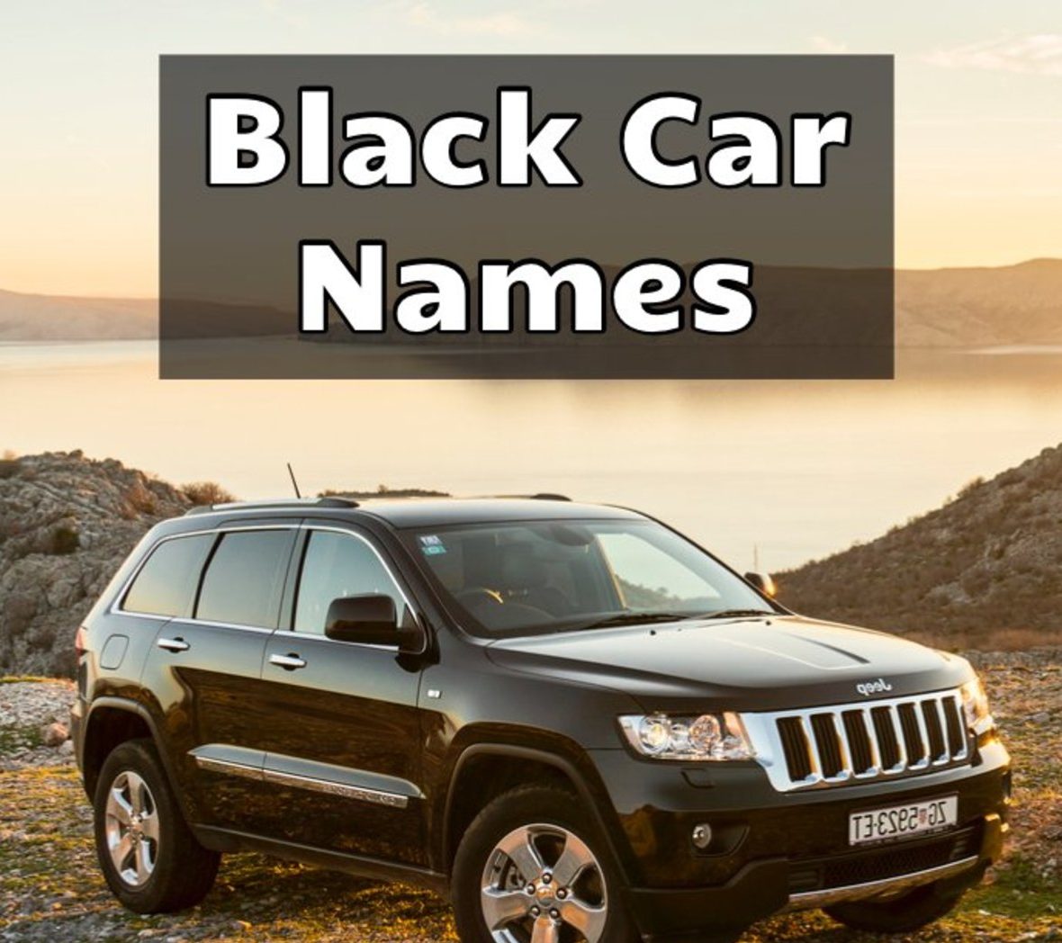Names for Black Cars: Powerful and Stylish Options That Make a Statement