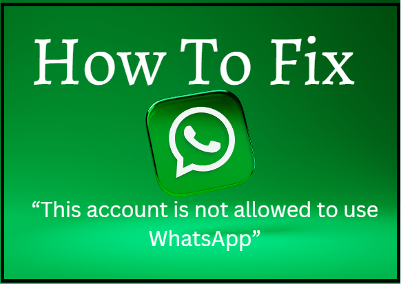 🔥 This Account Can No Longer Use WhatsApp? Here’s How to Fix It! 🚀