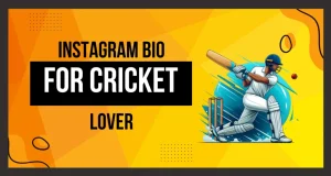 Cricket Lover Bio for Instagram: Unleash Your Passion with the Perfect Bio!