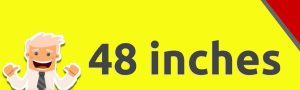 How tall is 48 inches?