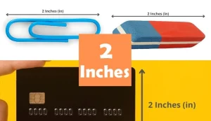 How much is 2 inches?