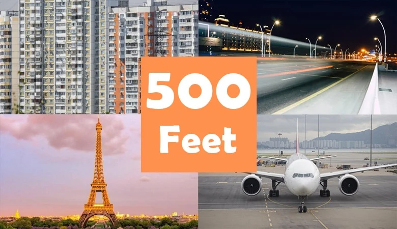 How Long Is 500 ft?