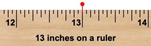 How Long Is 13.0 Inches?