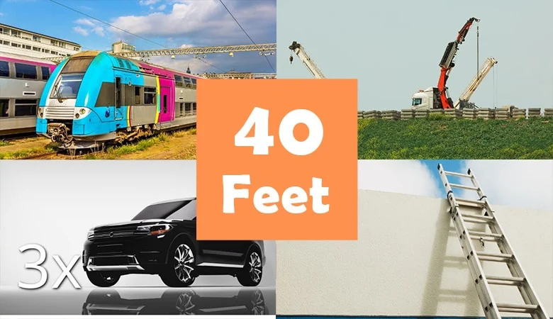 How Long Is 40 Feet?
