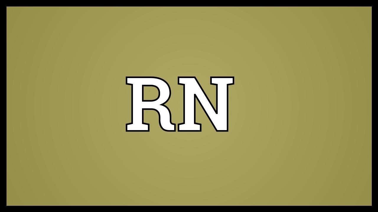 RN Meaning in Text: What It Really Stands for in Messages