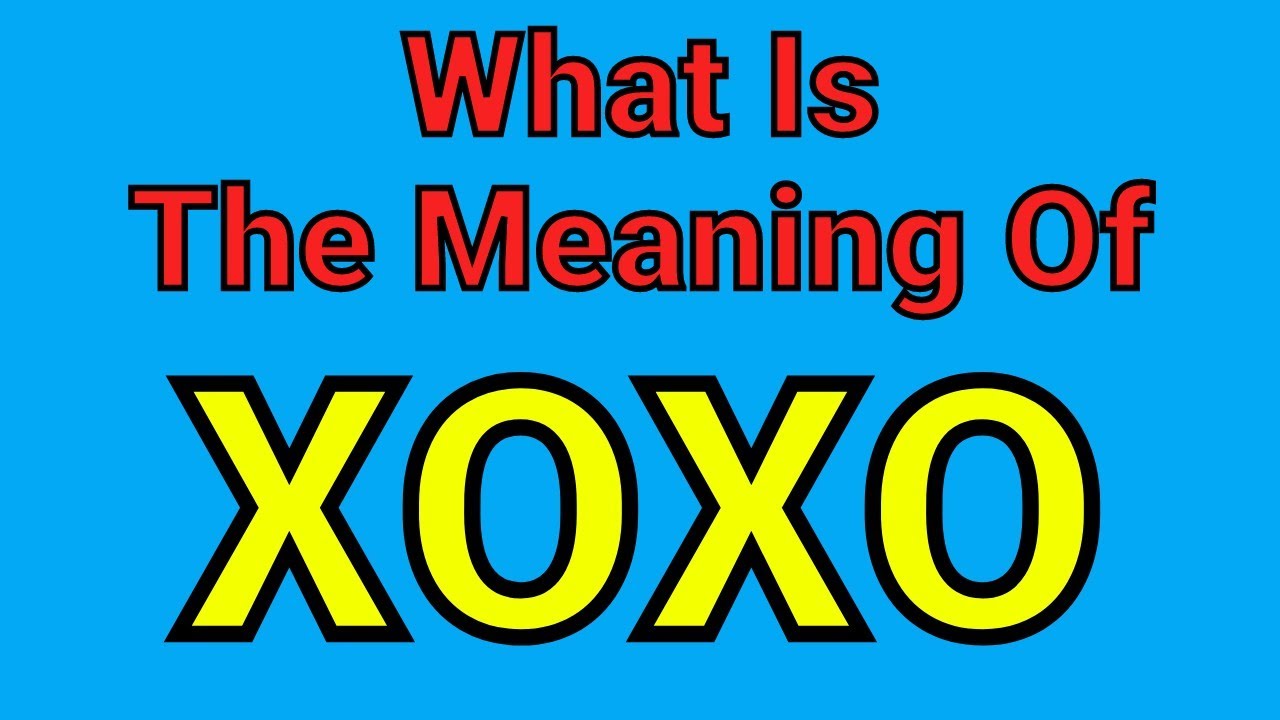 XOXO Meaning in Text – How to Use It in Chat or Social Media