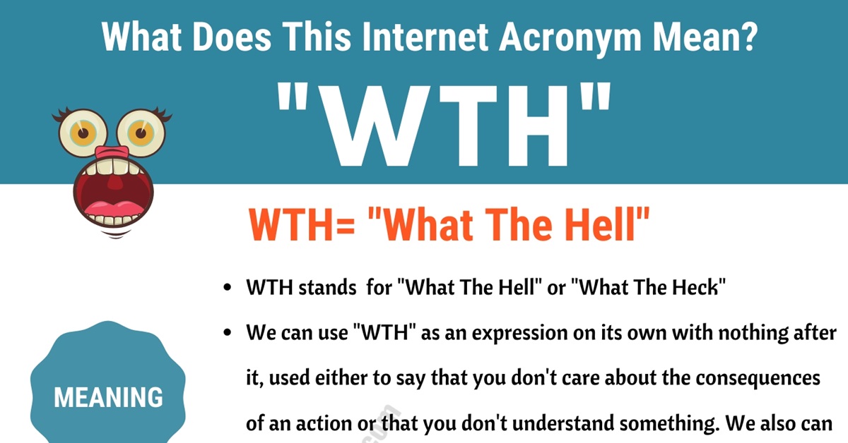 What Does WTH Meaning in Text Messages? Find Out Instantly