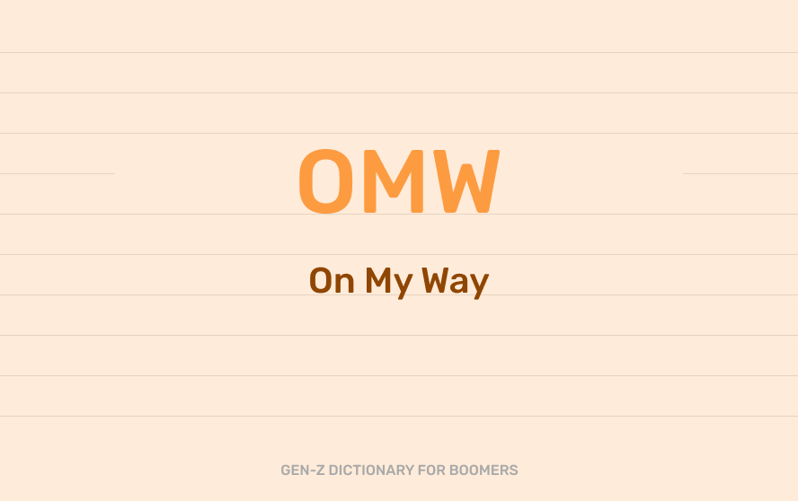 OMW Meaning in Text – Slang Definition & Real-Life Examples