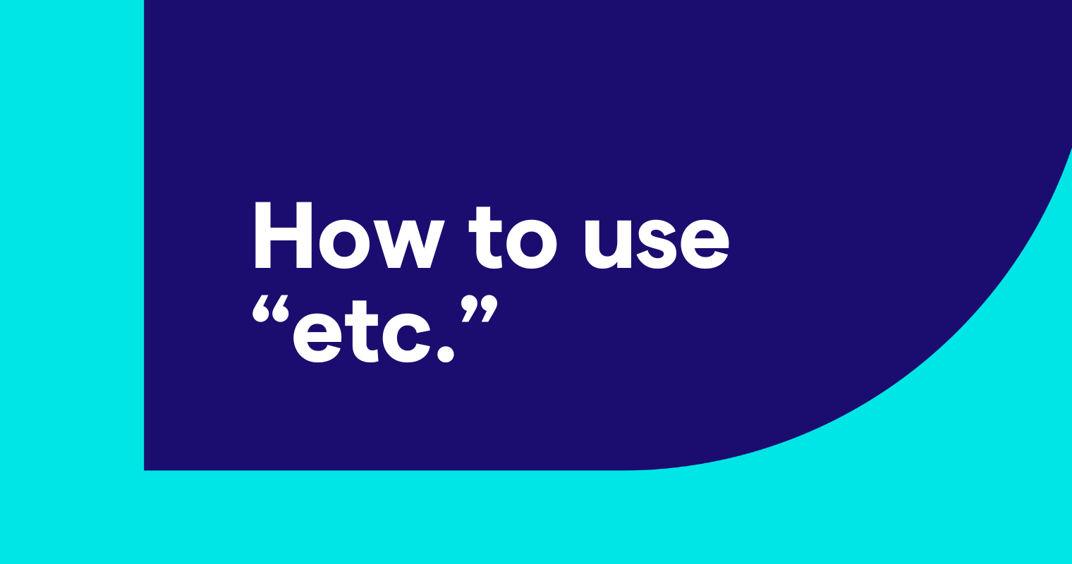 Etc Meaning in Text: Definition, Usage & Examples Explained