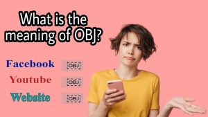 OBJ Meaning in Text Explained: Common Uses & Examples