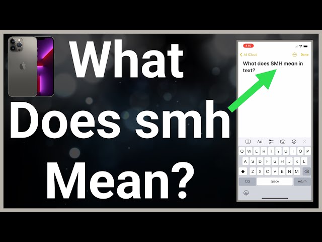 SMH Meaning in Text: Definition, Slang Use, and Examples