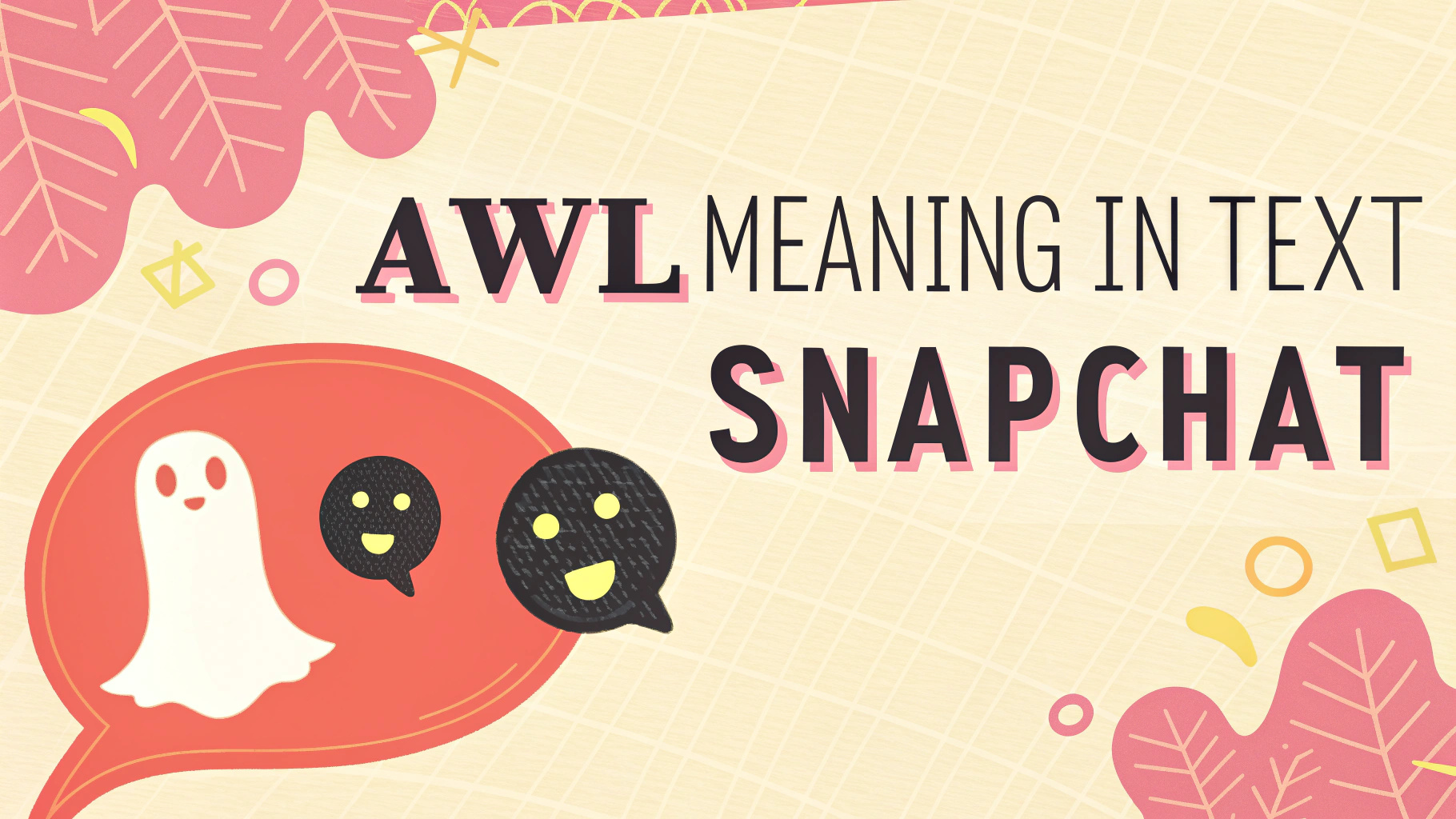 AWL Meaning in Text Snapchat