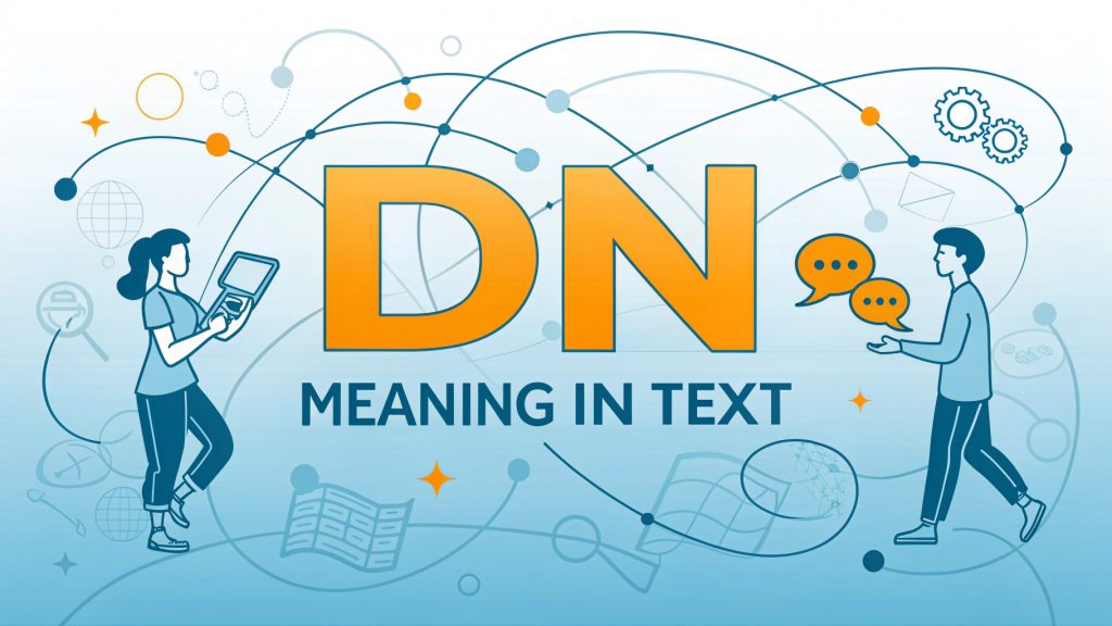 DN Meaning in Text: Unlocking the Power of This Slang Abbreviation in
