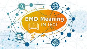 EMD Meaning in Text