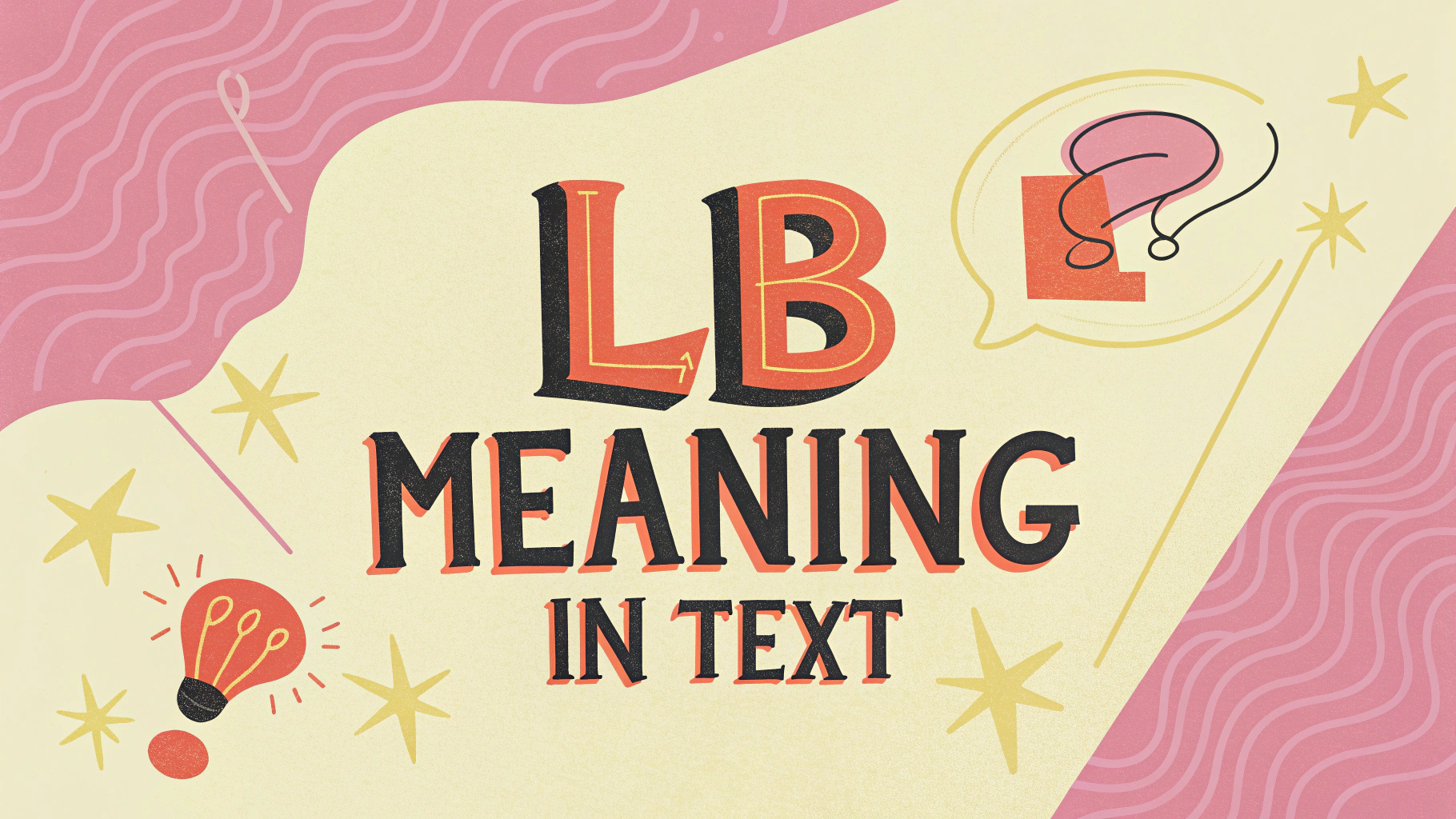 LB Meaning in Text