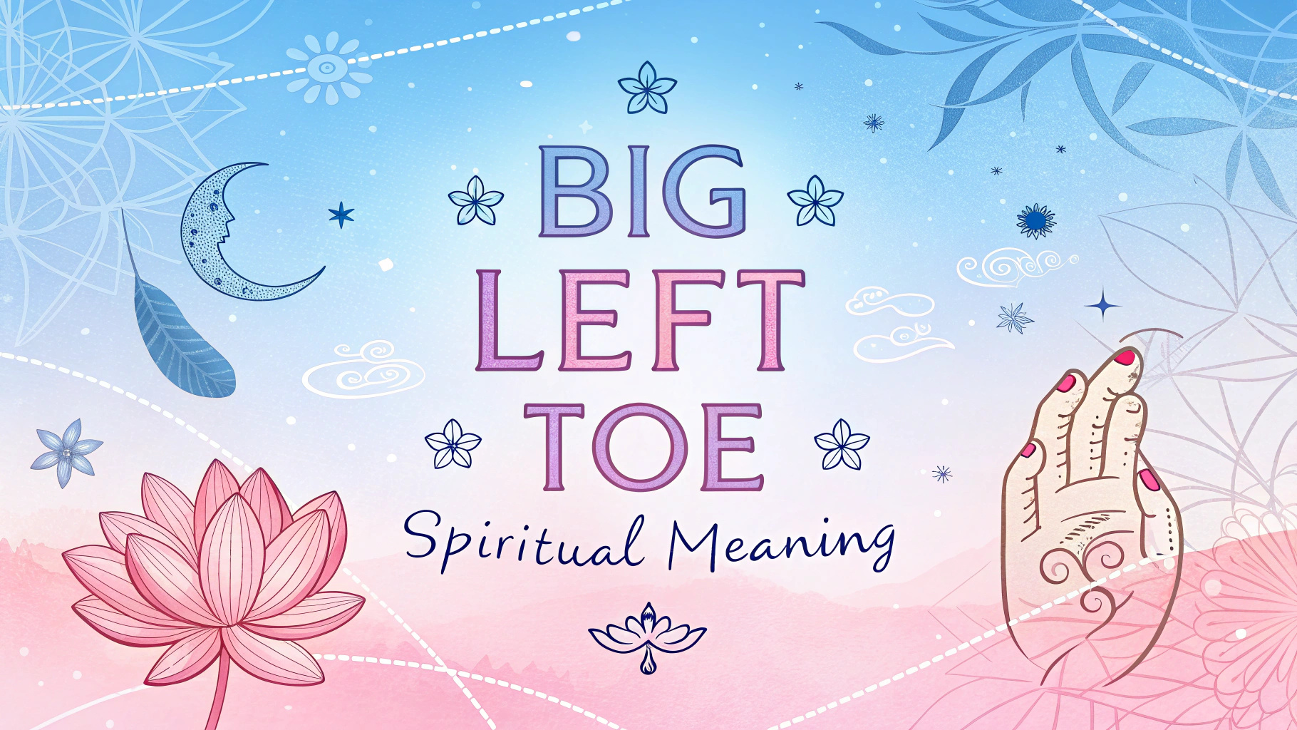 Big Left Toe Spiritual Meaning