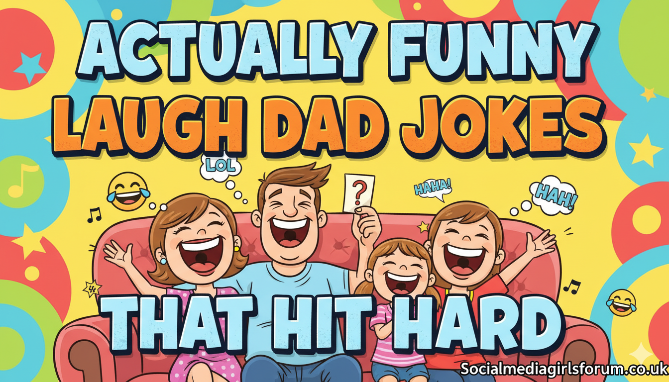 Actually Funny Laugh Dad Jokes That Hit Hard 2026