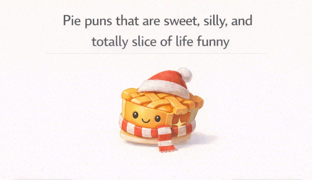 Clever & Hilarious 200+ Funny Pie Puns Ideas 2026