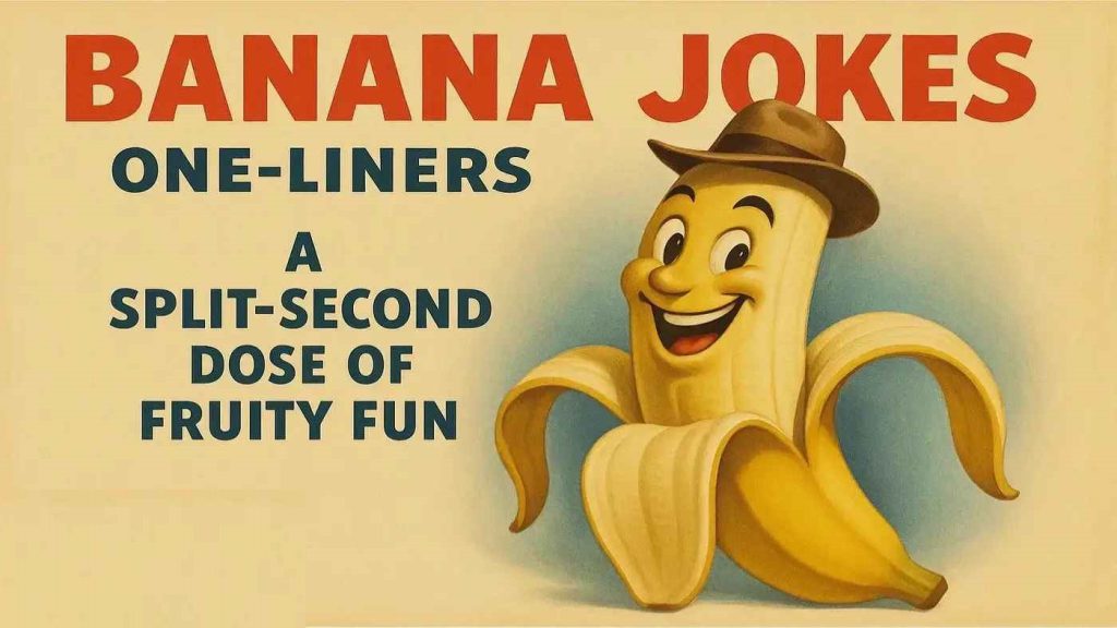Best 150+ Banana One Liners Best Funny Fruit Jokes 2026