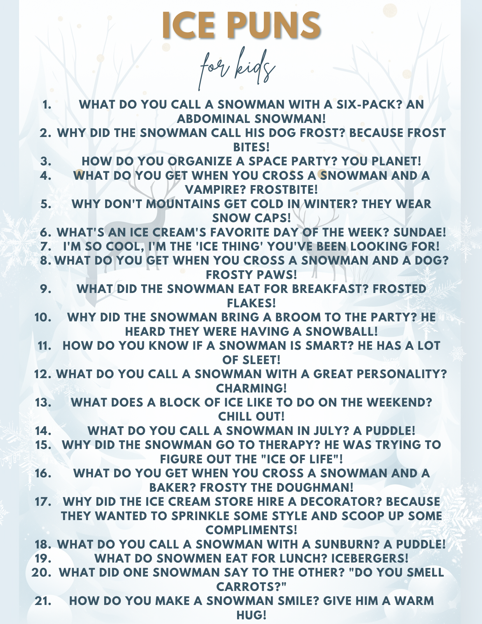 Best 490+ Puns With Ice That Are Simply Ice-olated Fun 2026