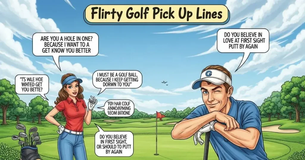 Best 350+ Golf Pick Up Lines for Social Media Captions 2026