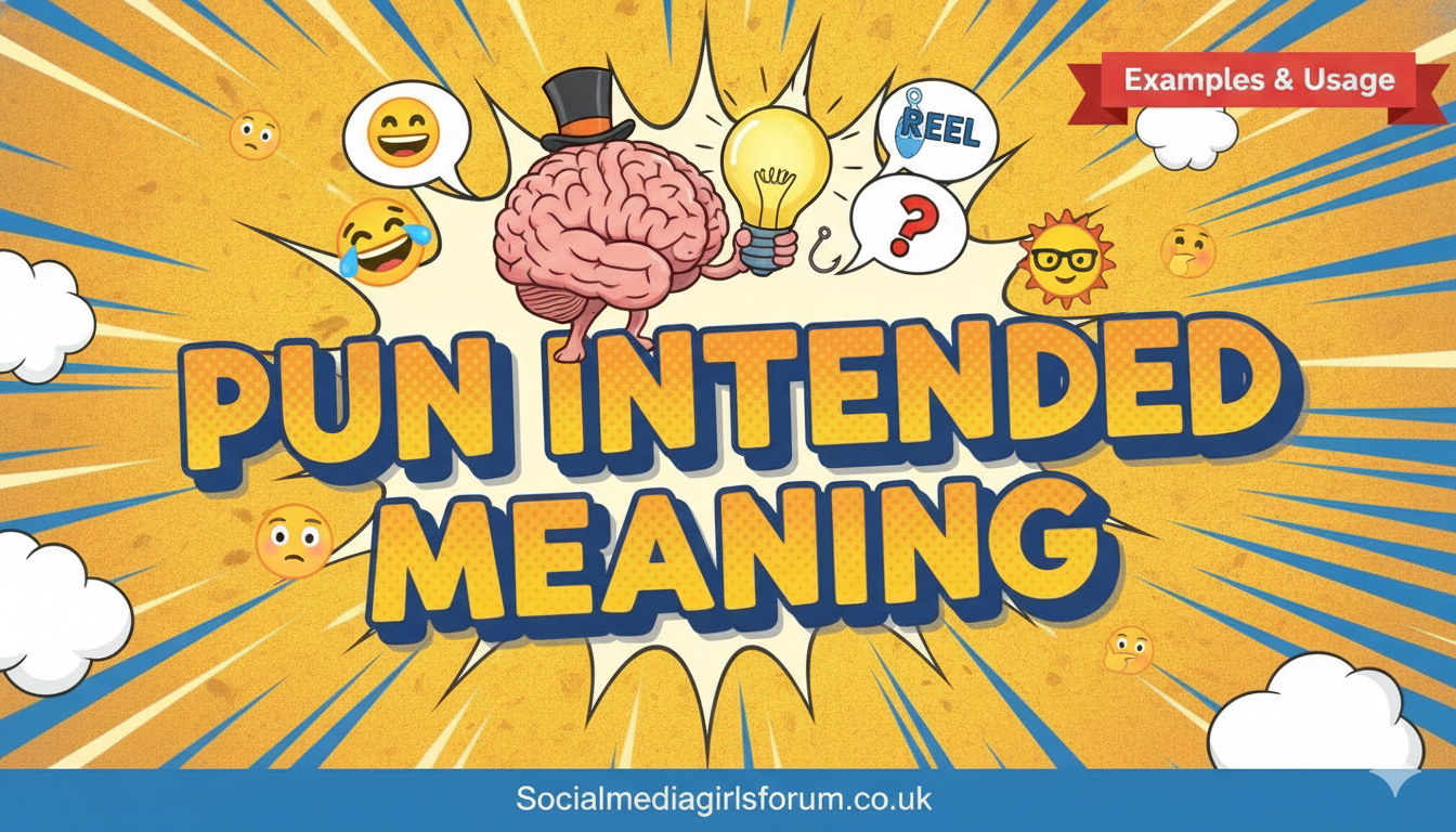 Pun Intended Meaning and How to Use It 2026
